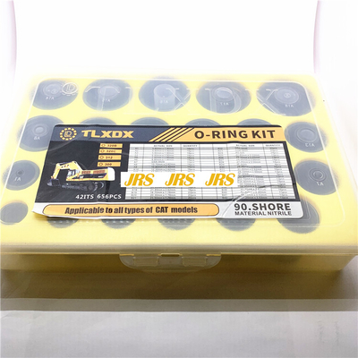 SCATOLA GIGANTE del corredo O Ring Assortment Seal Kit Oring del giunto circolare 383PC del CONTENITORE di GIUNTO CIRCOLARE per l'escavatore