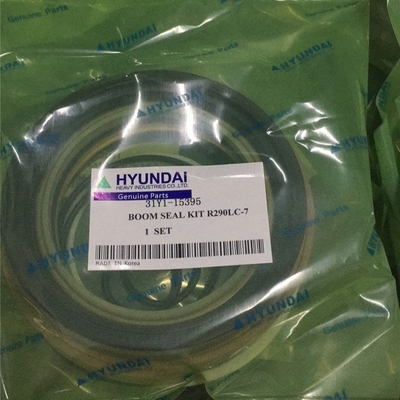 R290 - Corredo 31Y1 - 15359 della guarnizione di Seal Kit Hydraulic Cylinder Boom Hyundai di 7 escavatori