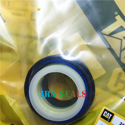 2384462 8T1370 Caterpillar Loader Kit di sigillamento del cilindro idraulico Nero 7X2789