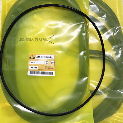 423-33-31430 4233331430 Anello di supporto NBR nero per kit escavatore con cilindro idraulico