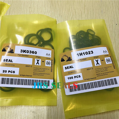 5H6734 6V6228 6V5266 3K0360 1H1023 NBR Oring nero per il kit sterzo Tift ascensore caricatore cilindro idraulico