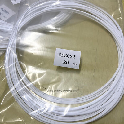 8P2022 8P-2022 PTFE Bianco Backup Guarnizione Parapolvere Cilindro Idraulico Escavatore Braccio Asta Kit Guarnizione Benna