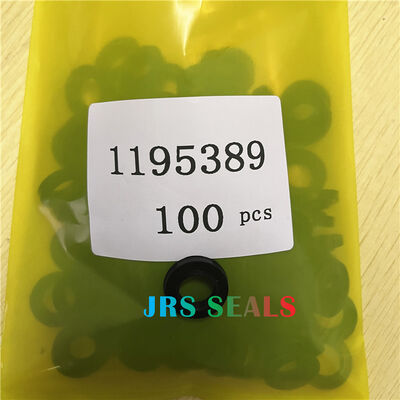 1195389 119-5389 Kit di guarnizioni per benna per braccio dell'asta del braccio dell'escavatore del cilindro idraulico della guarnizione nera della gomma NBR dell'unità di elaborazione